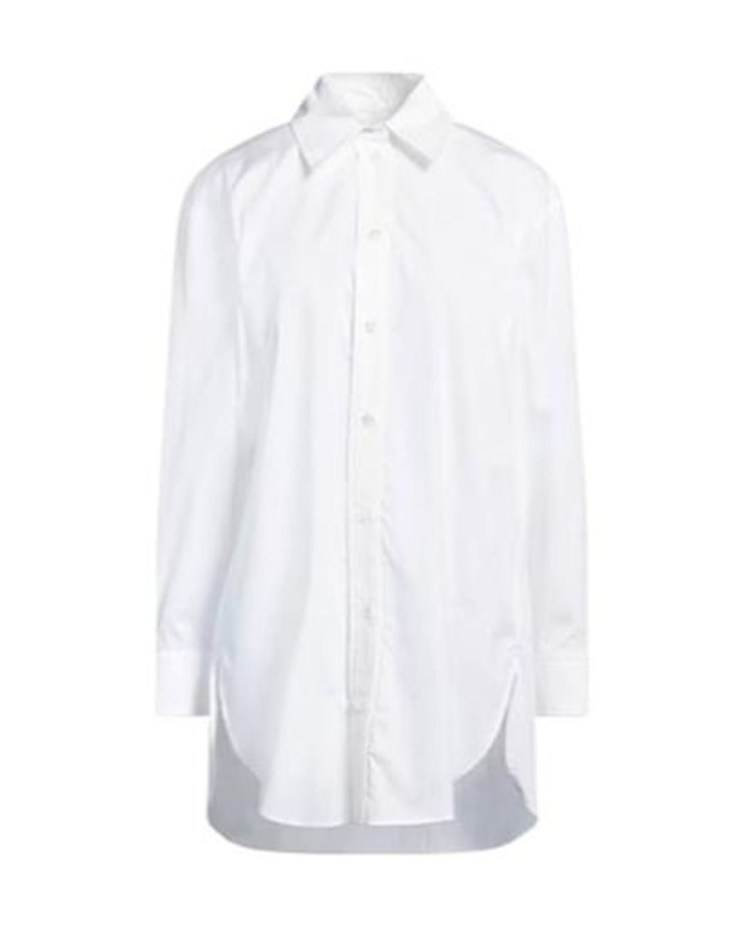 Isabel Marant White Solid Colour Shirts Blouses