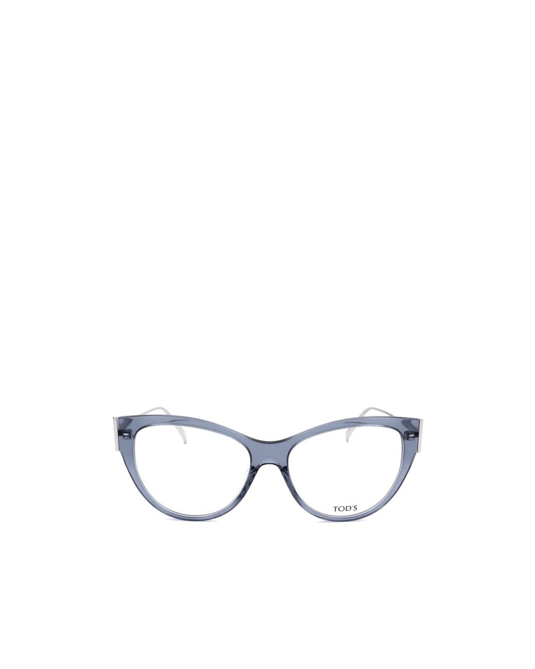 Tod's White Full-Rim Plano Glasses