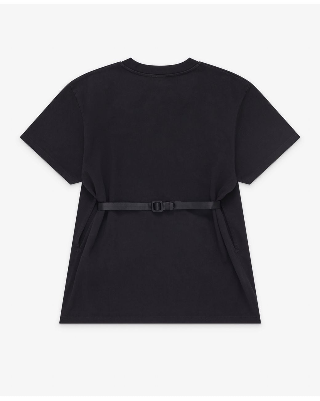 VAQUERA Black All Eyes On Me Belted T-Shirt
