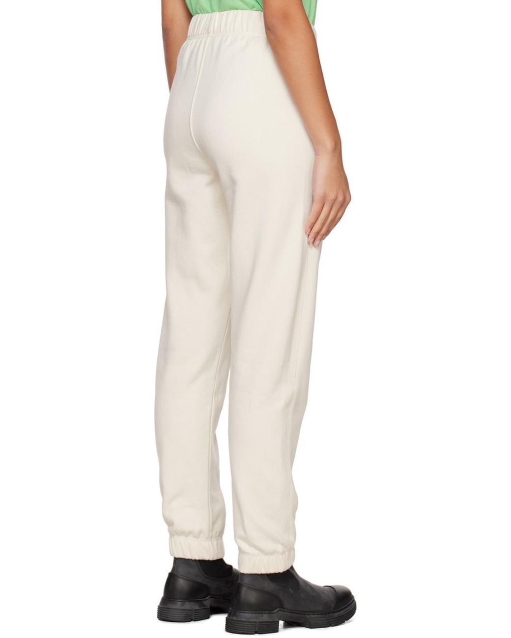 Ganni Natural Software Isoli Elasticated Pants