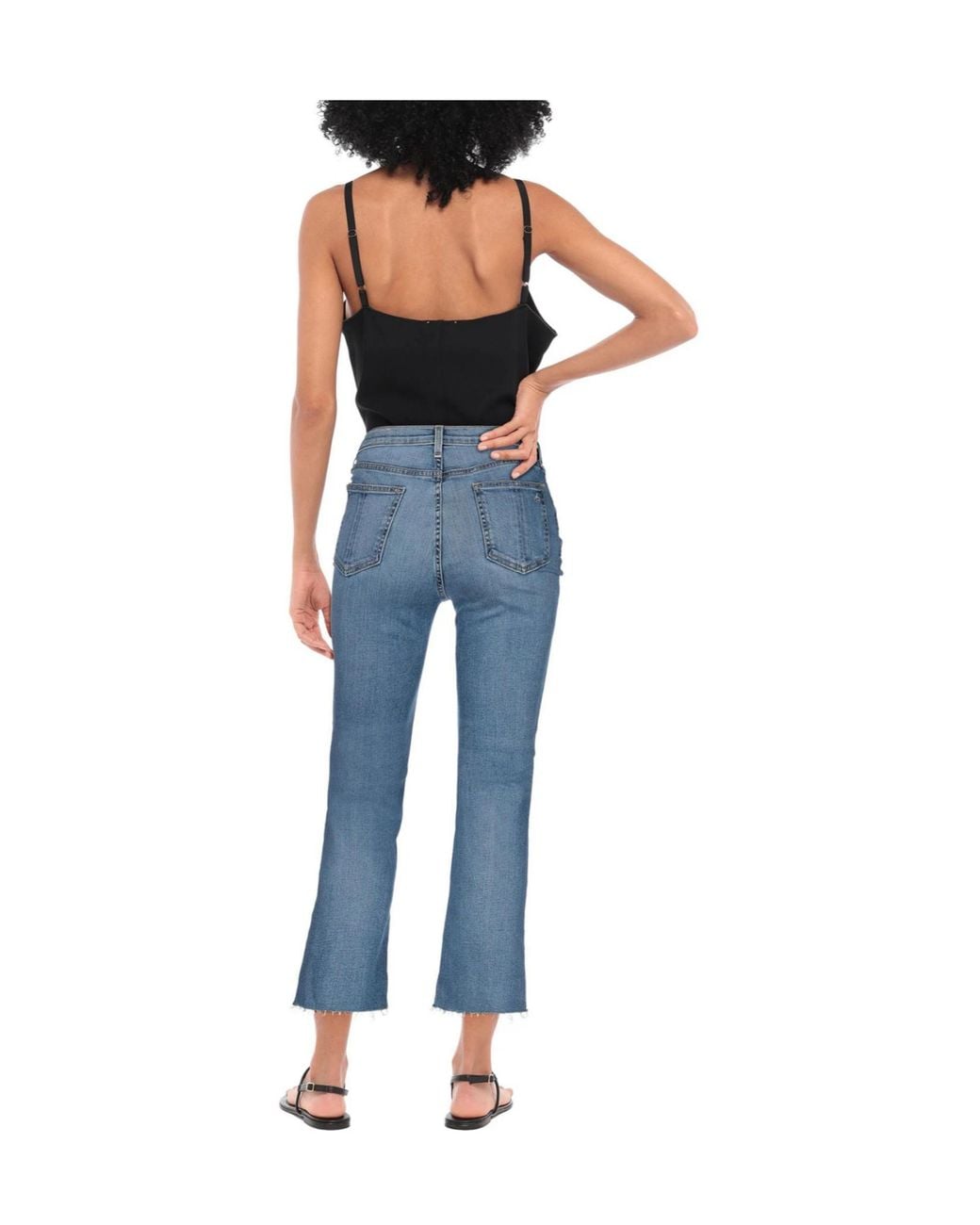 Rag & Bone Blue Mid-Wash Jeans