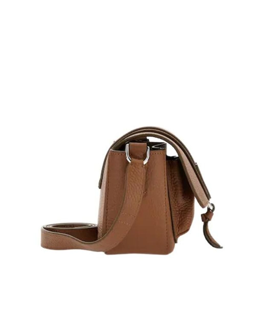 Hogan Brown Trend Flap Bag