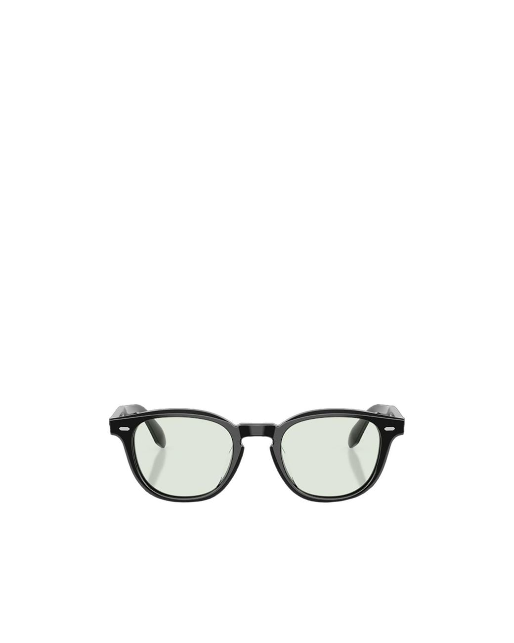 Oliver Peoples Green Round-Frame Sunglasses for men