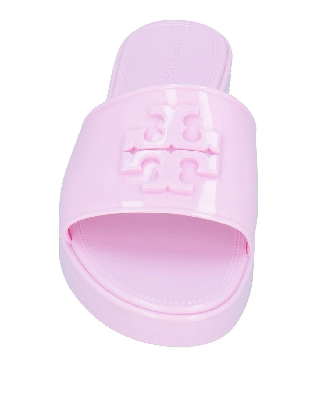 Tory Burch Purple Non-Slip Comfortable Rubber Slippers