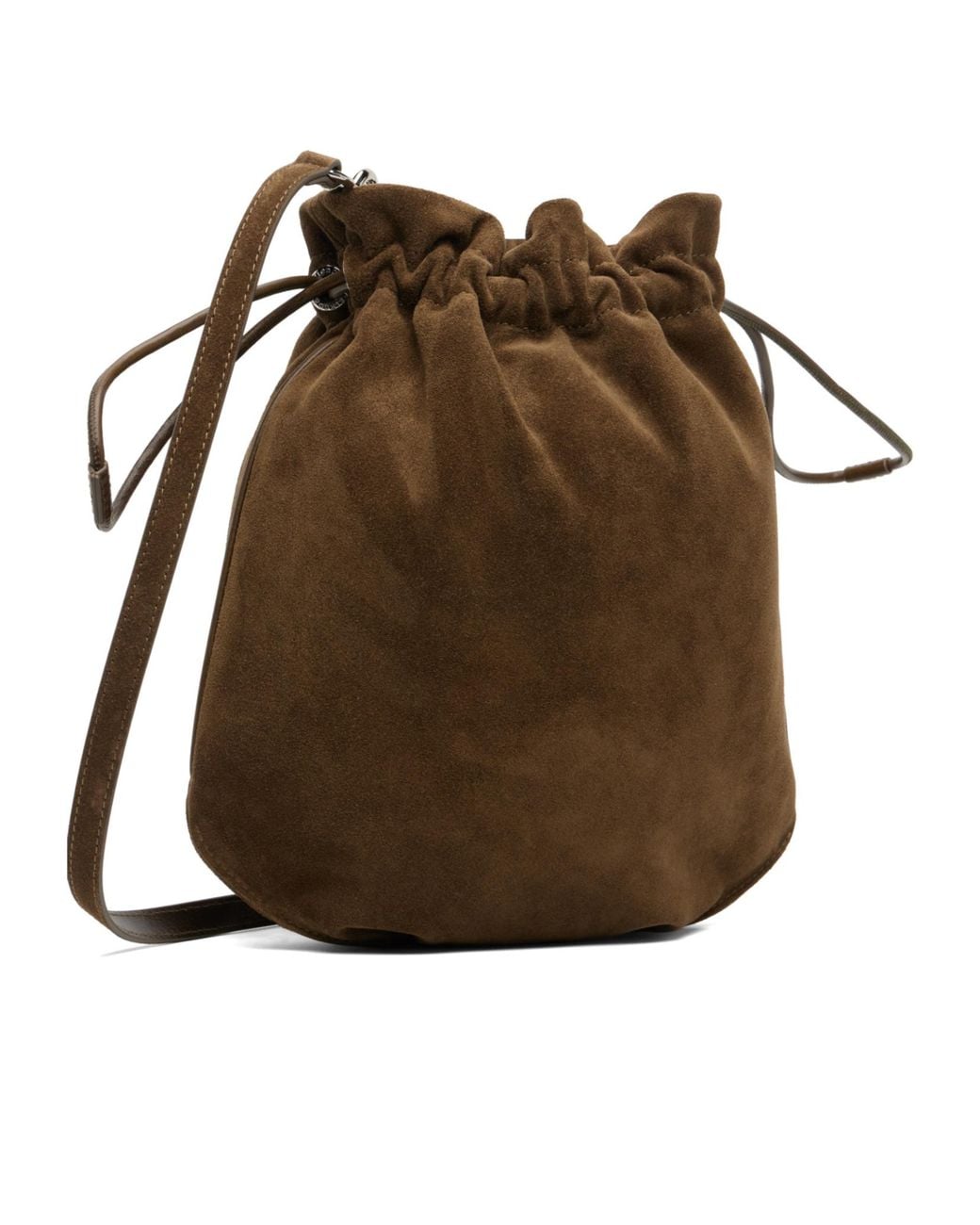 Vivienne Westwood Brown Logo Plaque Crossbody Bag