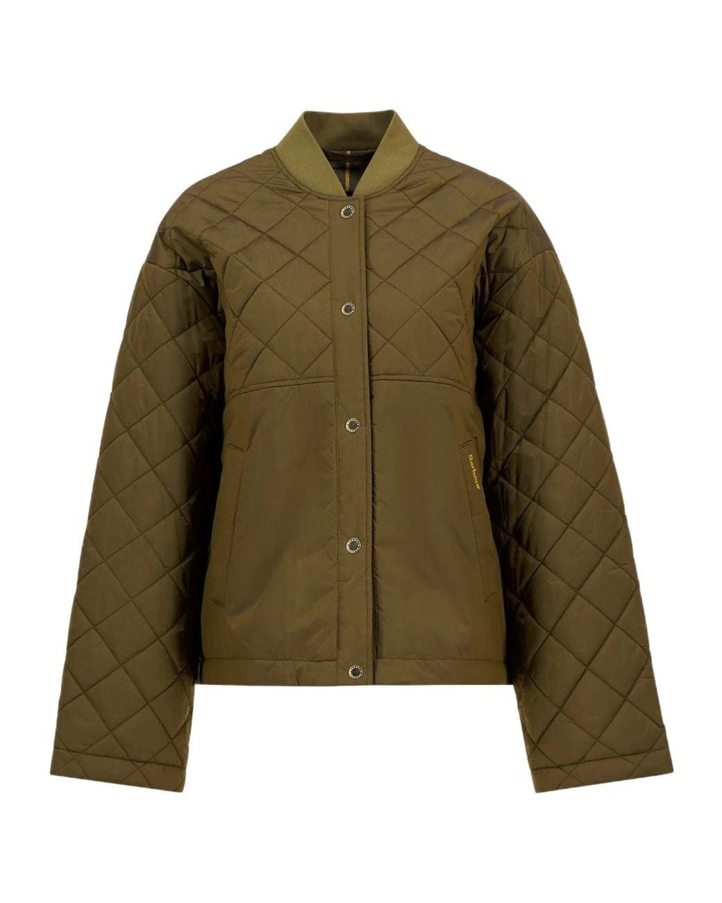 Barbour Green Long-Sleeved Casual Jacket
