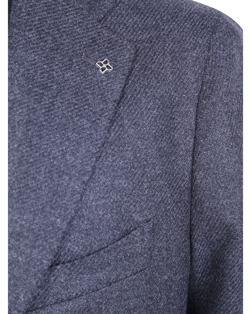 Tagliatore Blue Montecarlo Single Breasted Jacket for men