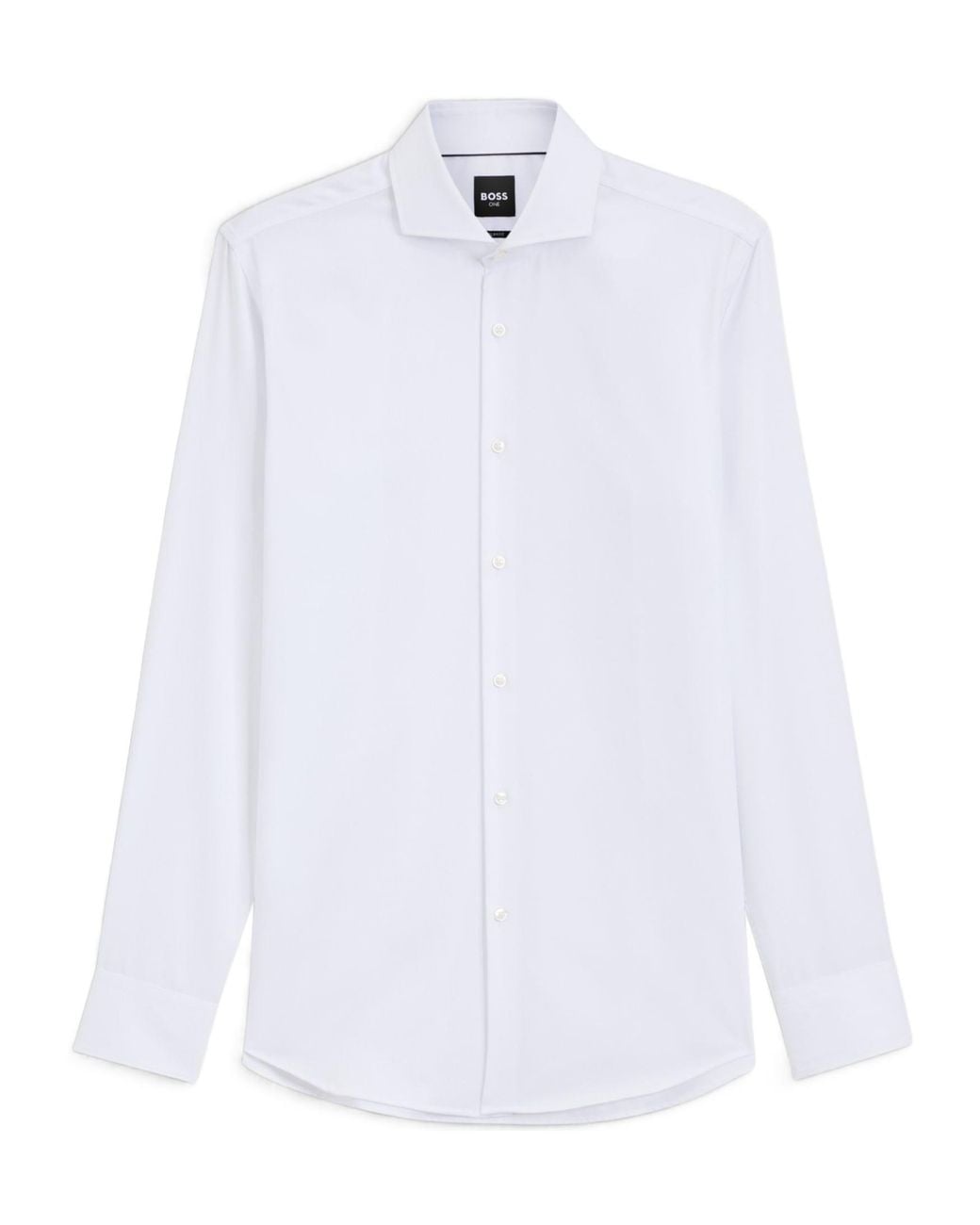Boss White Long-Sleeves Shirt for men