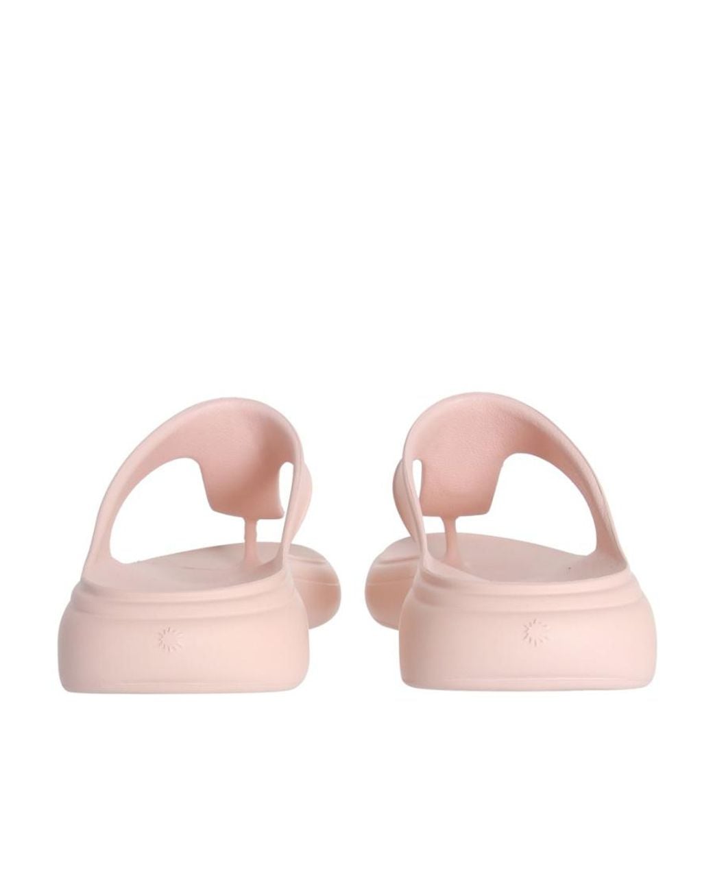 Stuart Weitzman Pink Stuflex T Strap Sandals