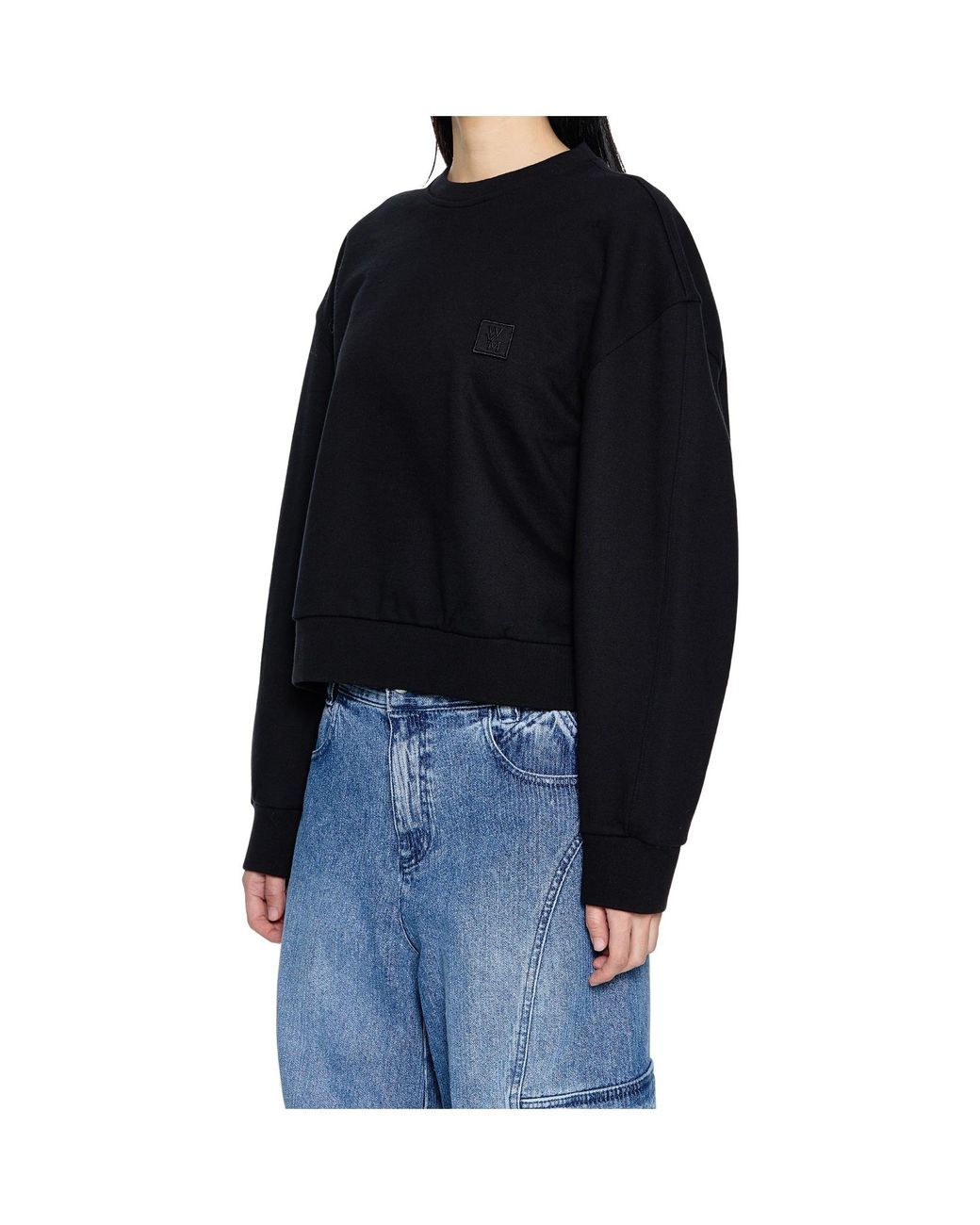 Wooyoungmi Black Long-Sleeved Sweater