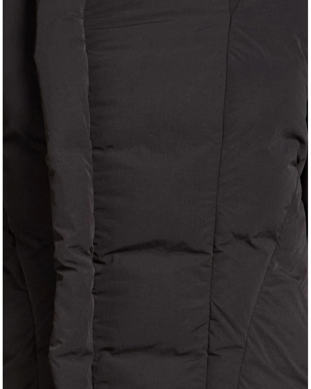 Rick Owens Black Simple Down Jacket