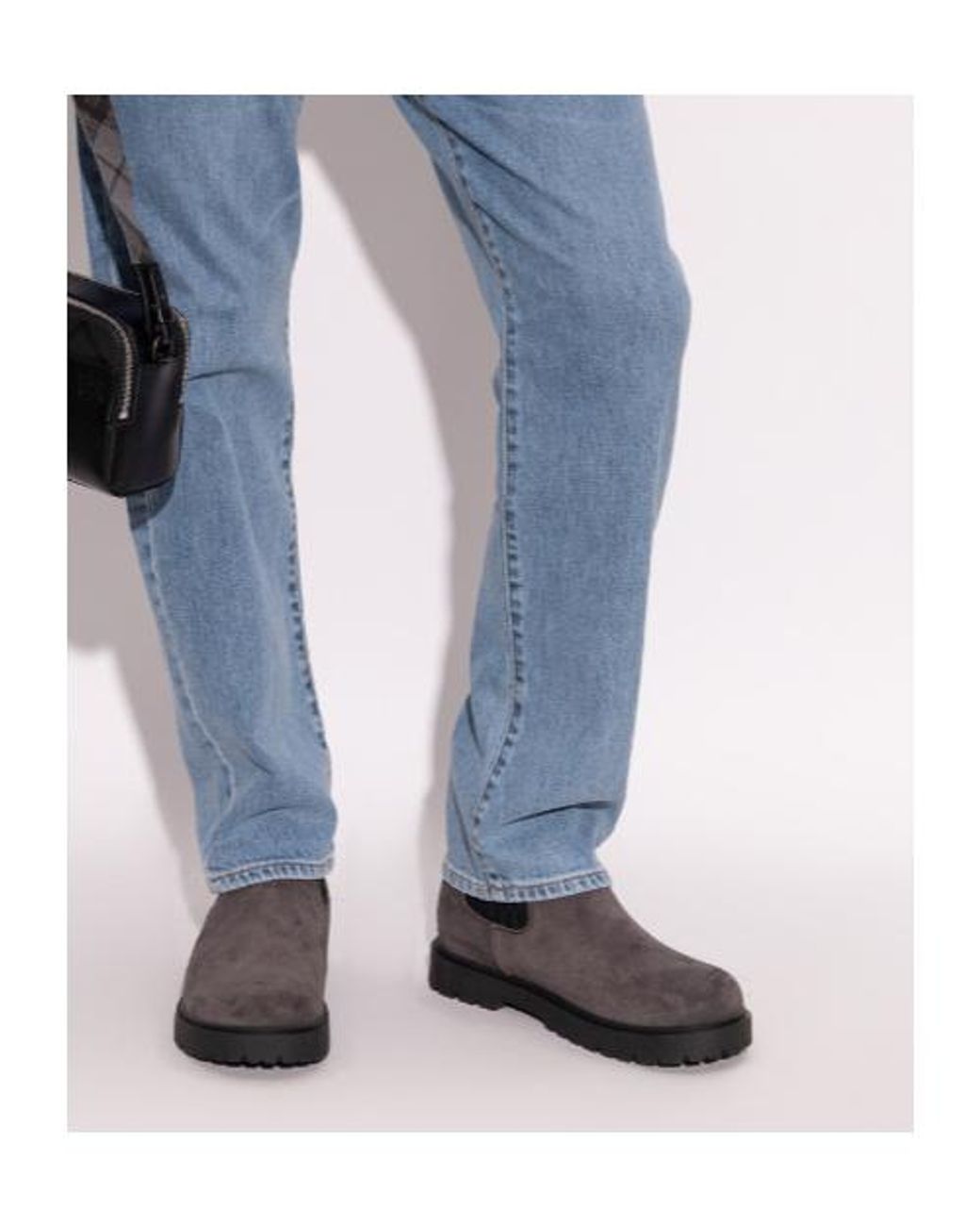 Birkenstock Black Highwood Slip-On Chelsea Boots for men