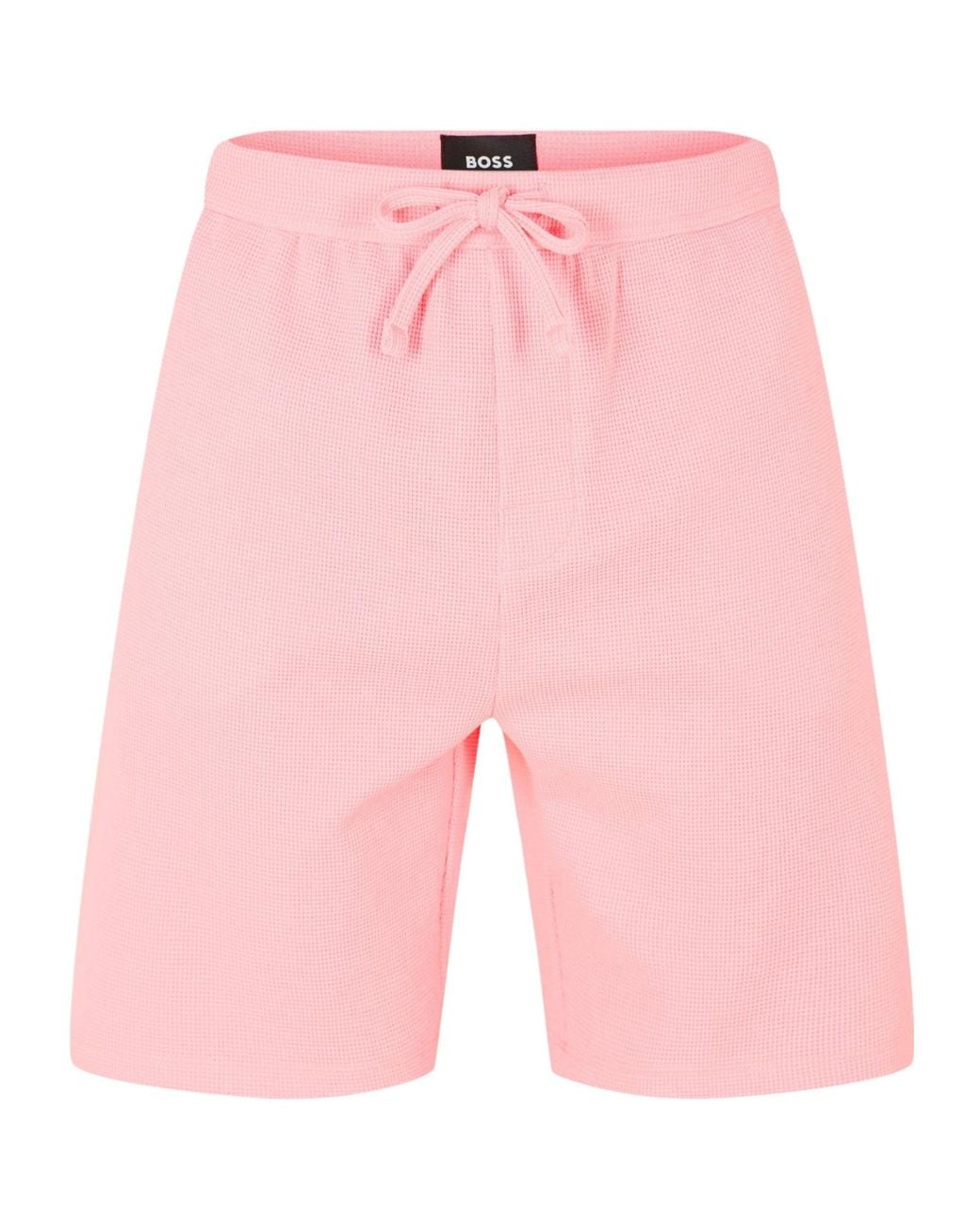 Boss Pink Comfortable Shorts for men
