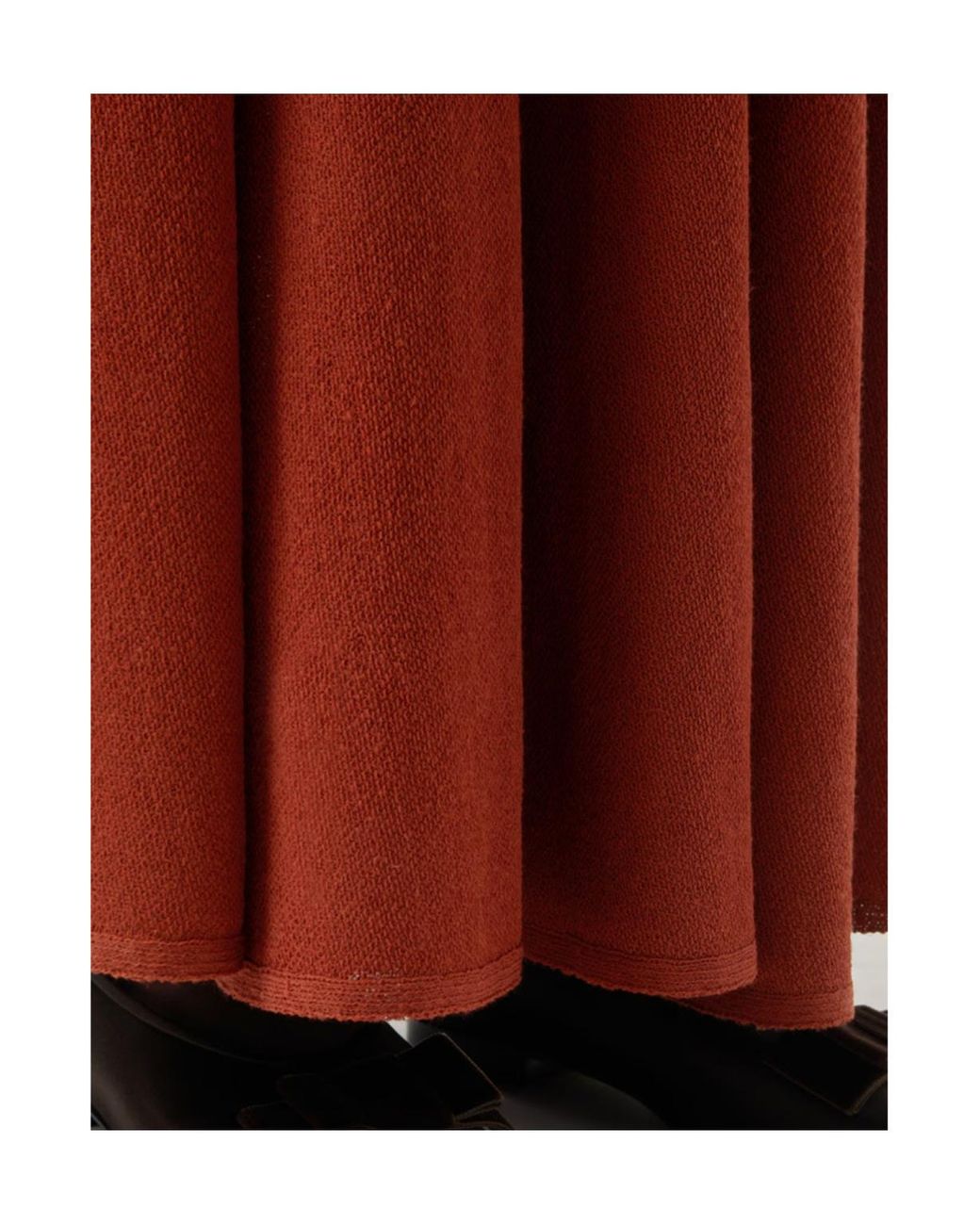 Loro Piana Red Hibiscus Skirt