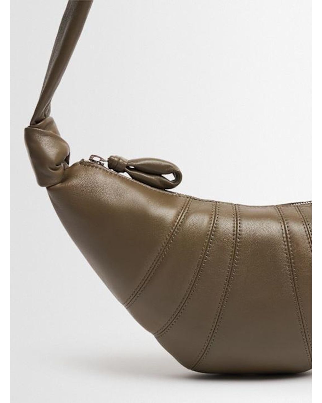 Lemaire Metallic Small Croissant Soft Nappa Shoulder Bag