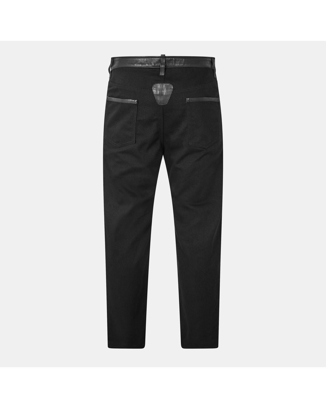 DSquared² Black Straight-Leg Trousers for men