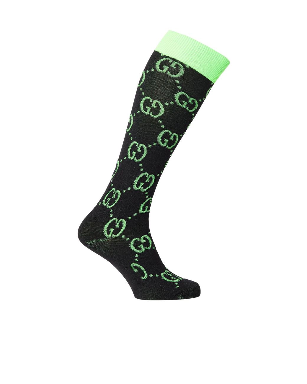 Gucci Green Versatile And Stylish Socks