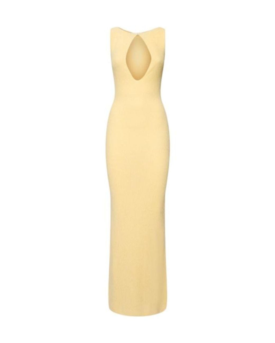 AYA MUSE Metallic Sleeveless Long Dress