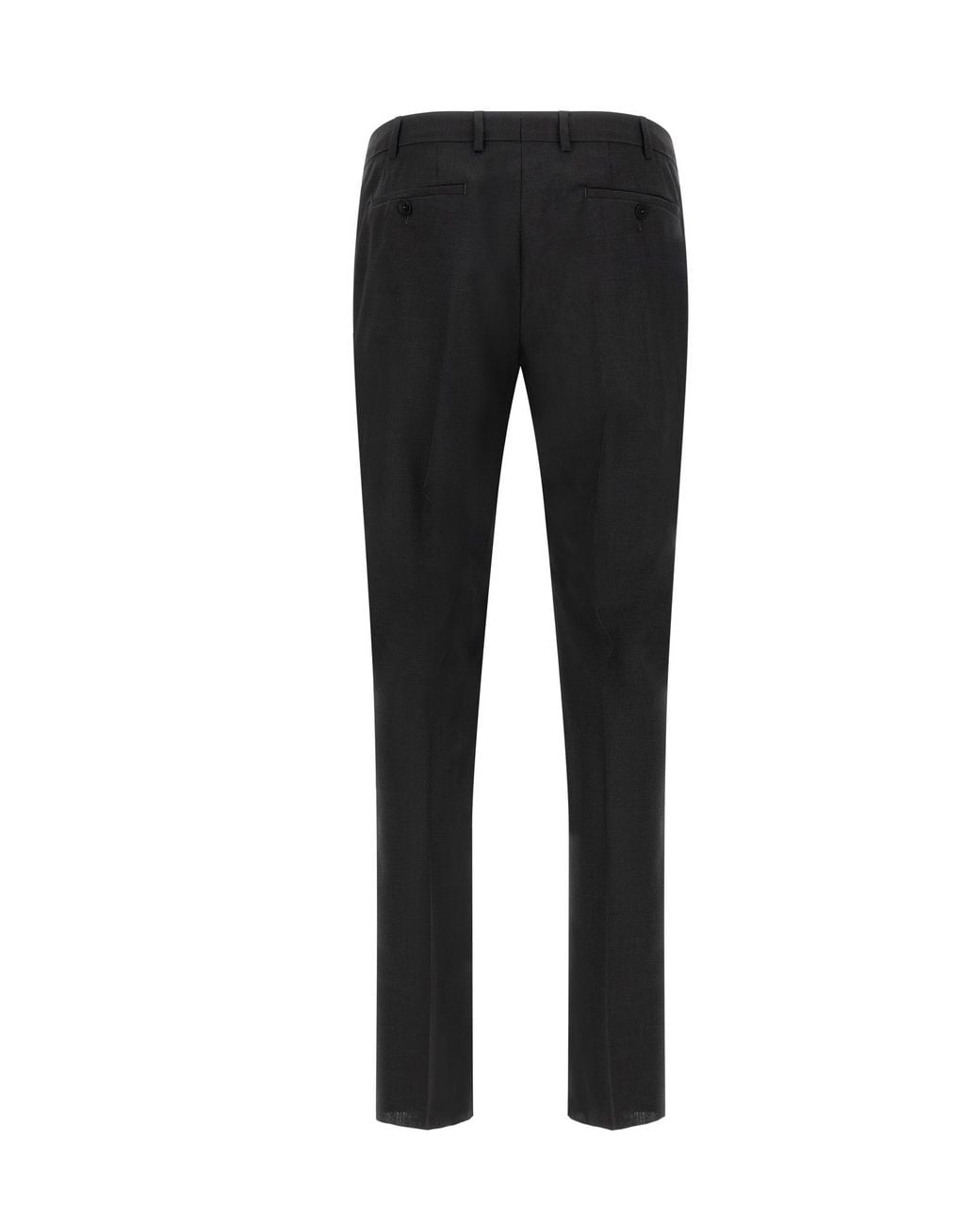 Pal Zileri Black Single-Breasted Wool Suit for men