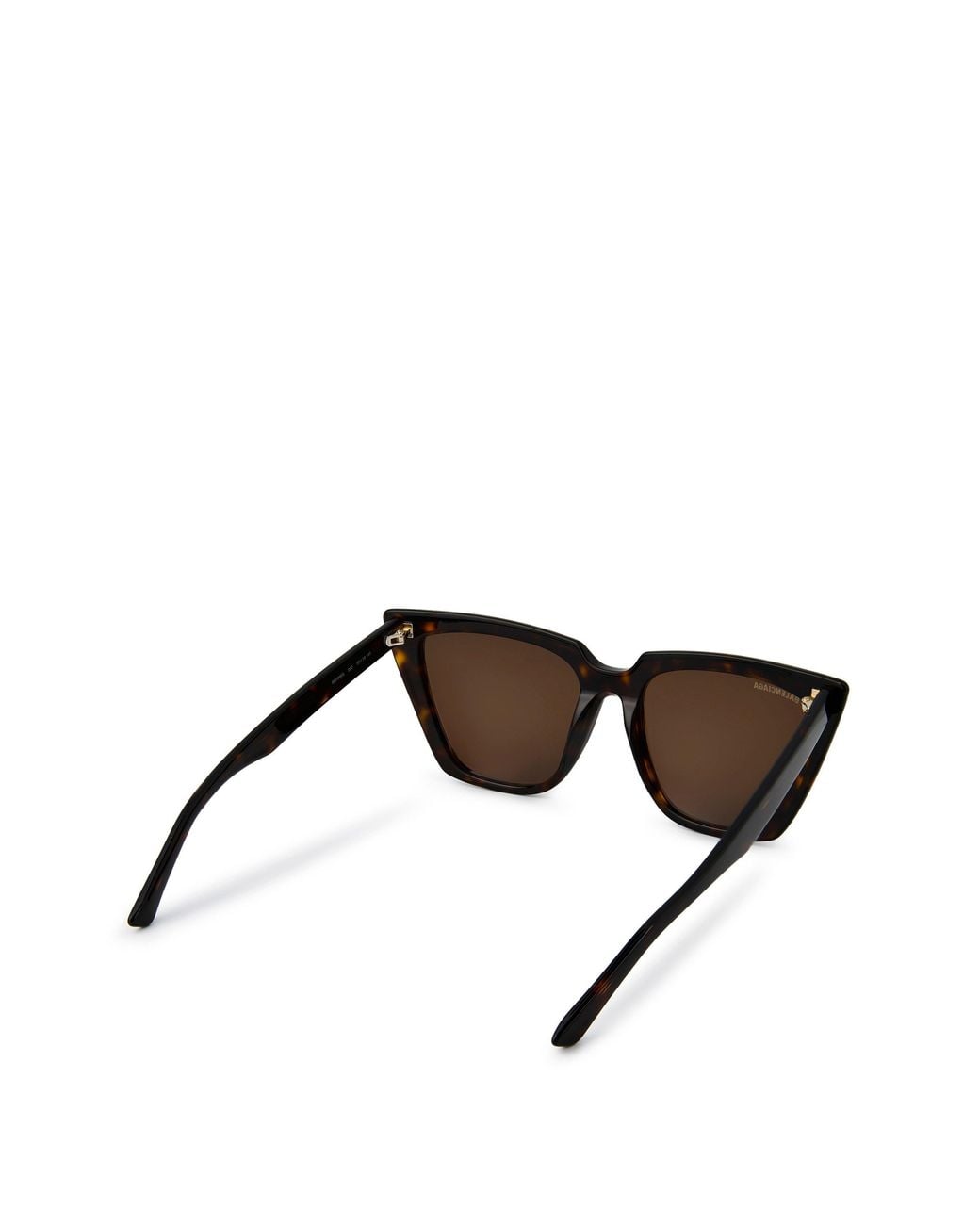Balenciaga Metallic Logo Detail Sunglasses