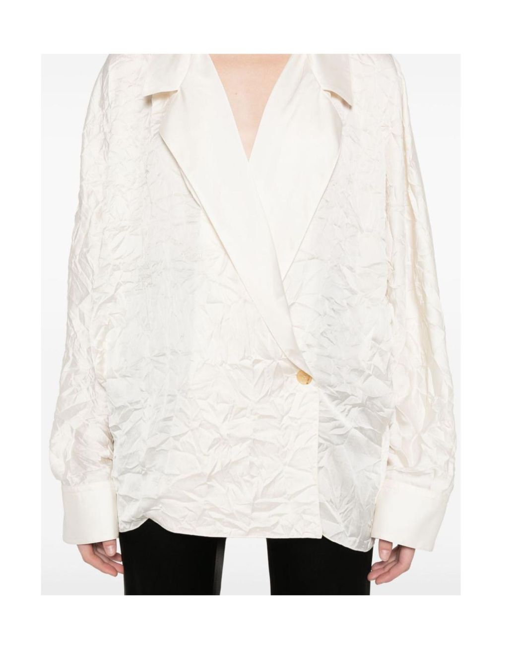 Khaite White Garth Shirt