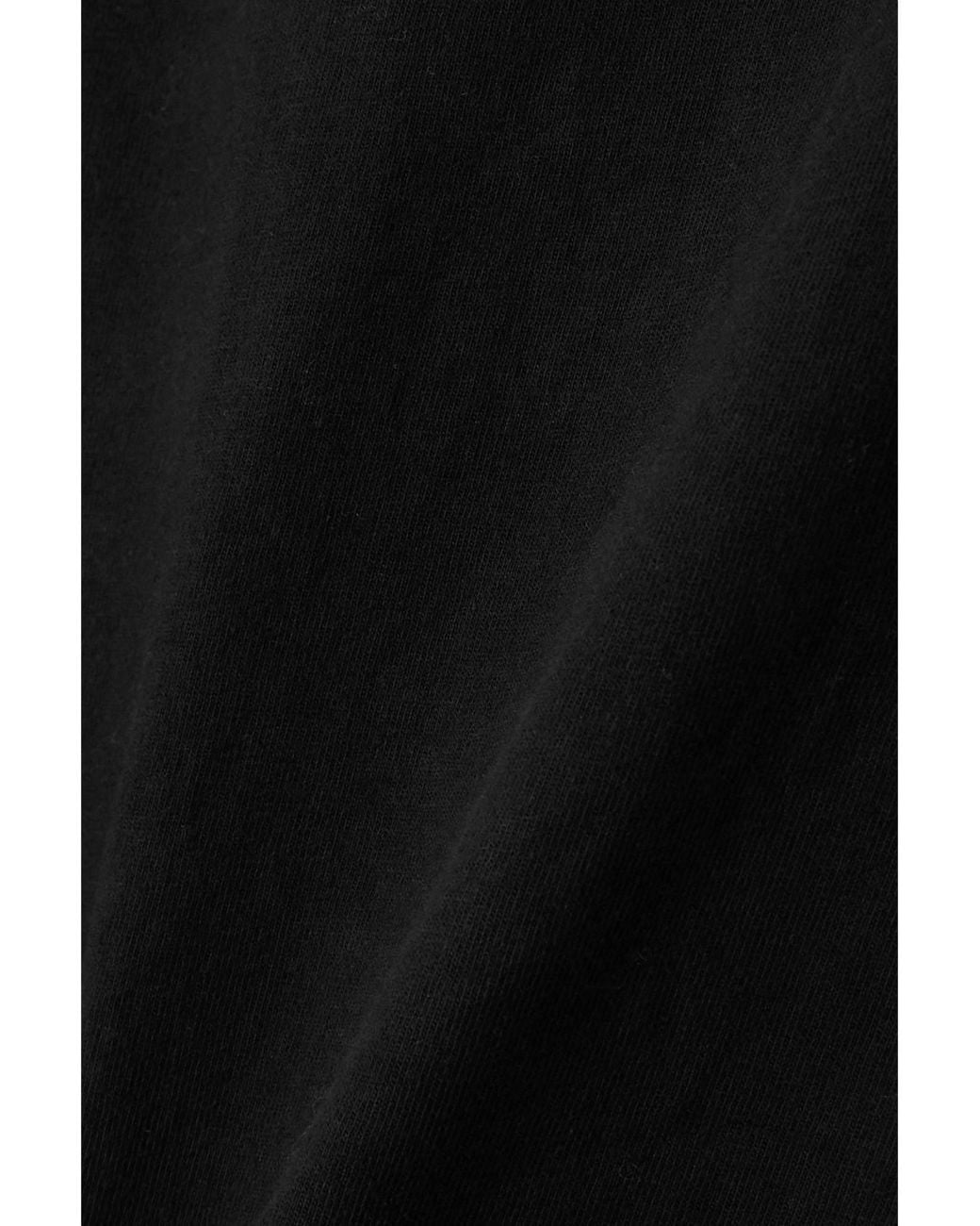 Leset Black Cotton-Jersey T-Shirt