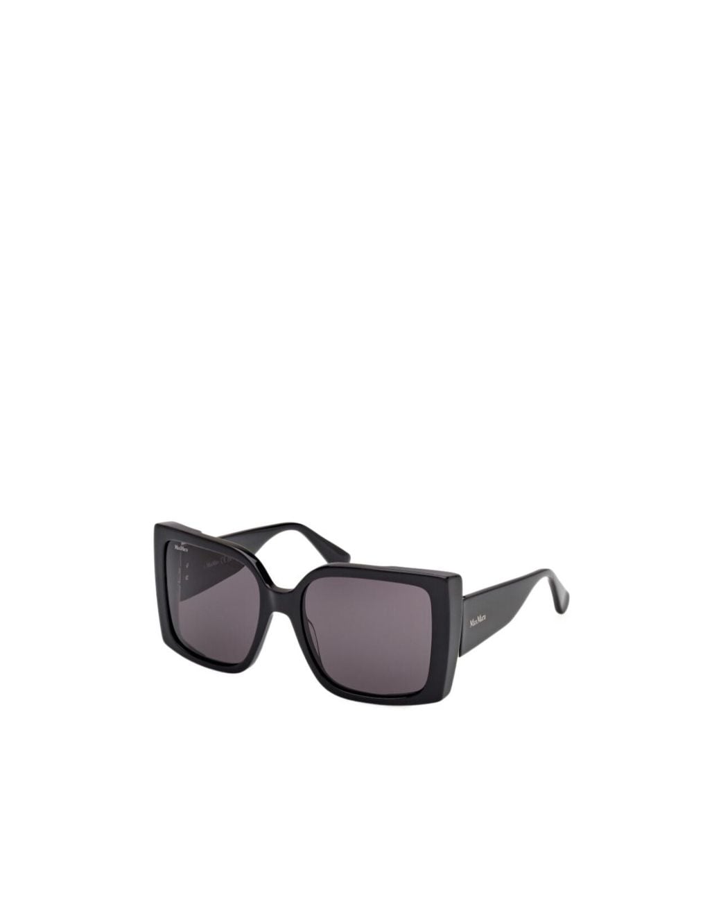 Max Mara White Square-Frame Sunglasses