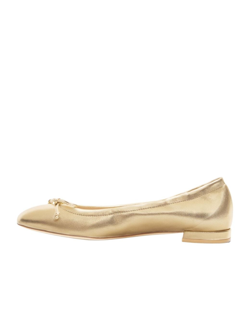 Stuart Weitzman Natural Bria Ballet Flat