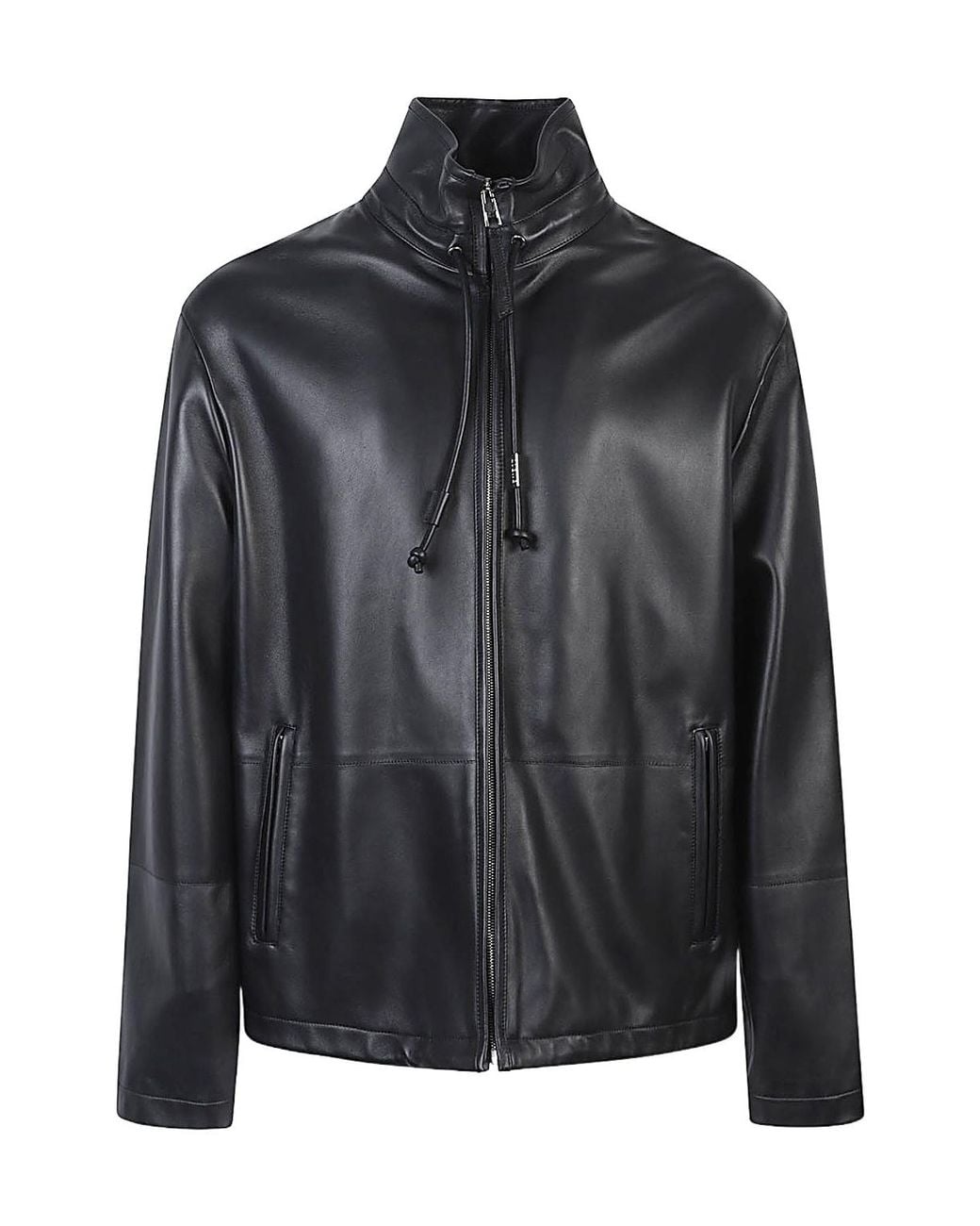 Loewe Black Zip-Up Jacket for men