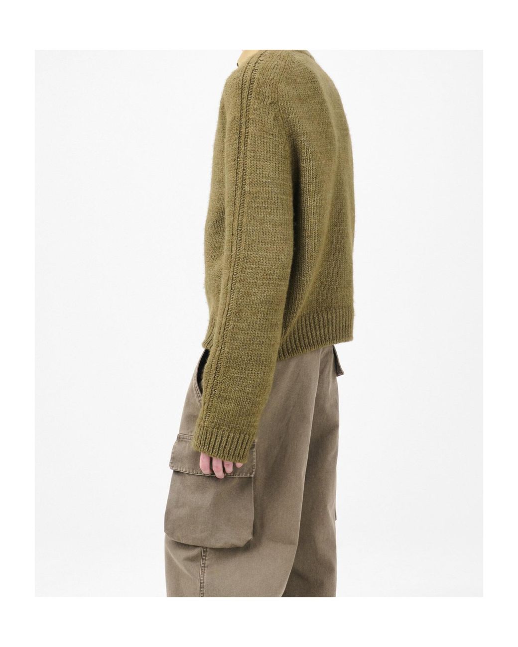 Our Legacy Green Long Sleeve Sweater for men