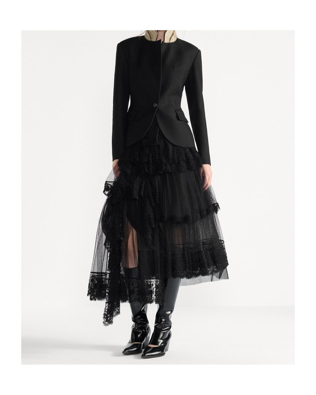 Dior Black Fitted Jacket