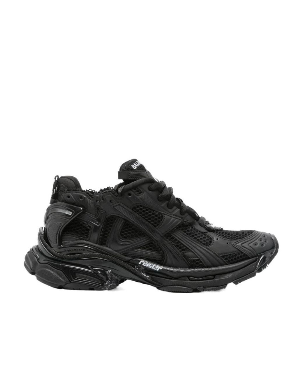 Balenciaga Black Runner Sneakers for men