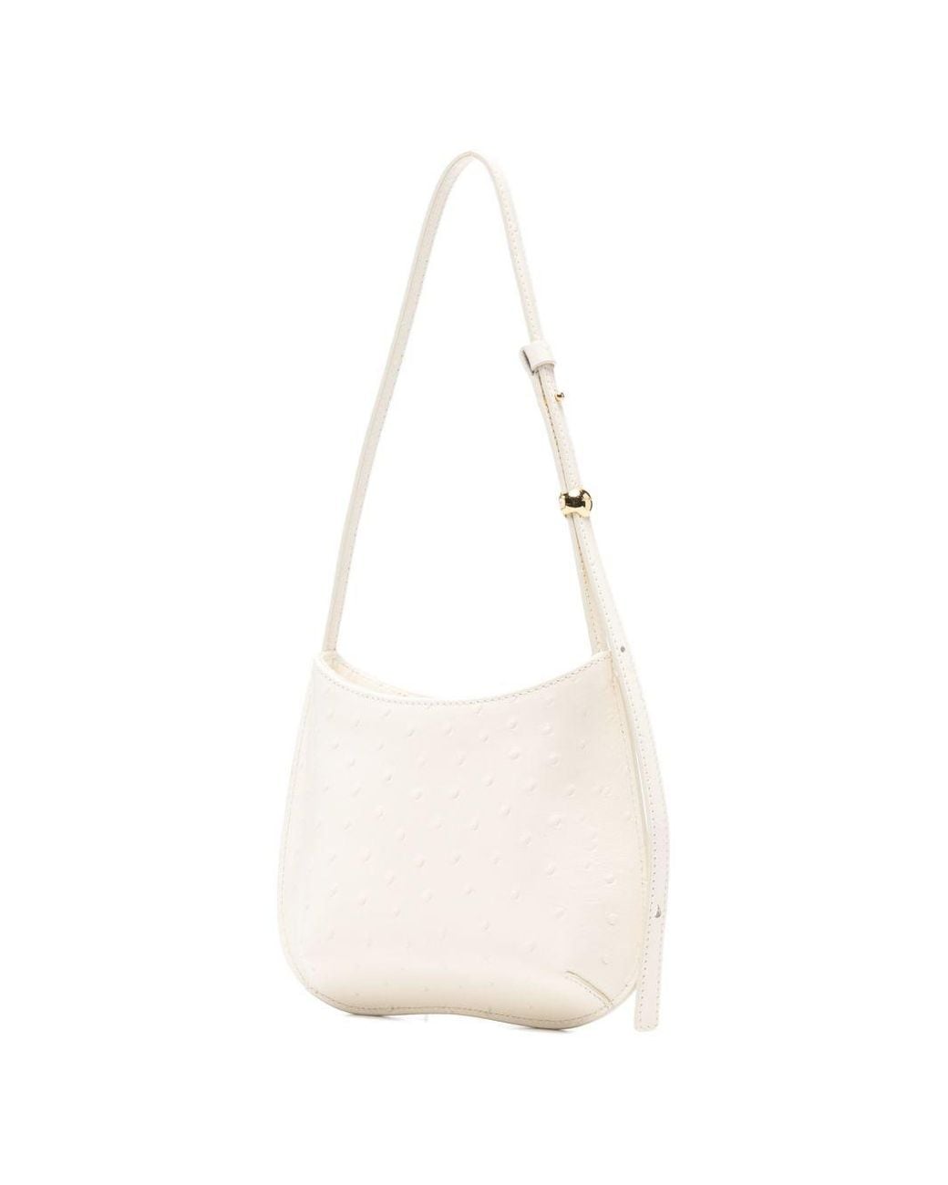 Jacquemus White The Berlingot Small Clasp Bag