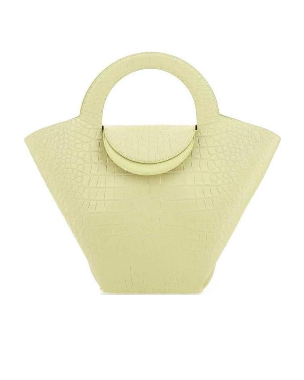 Bottega Veneta Yellow Doll Top-Handle Tote Bag