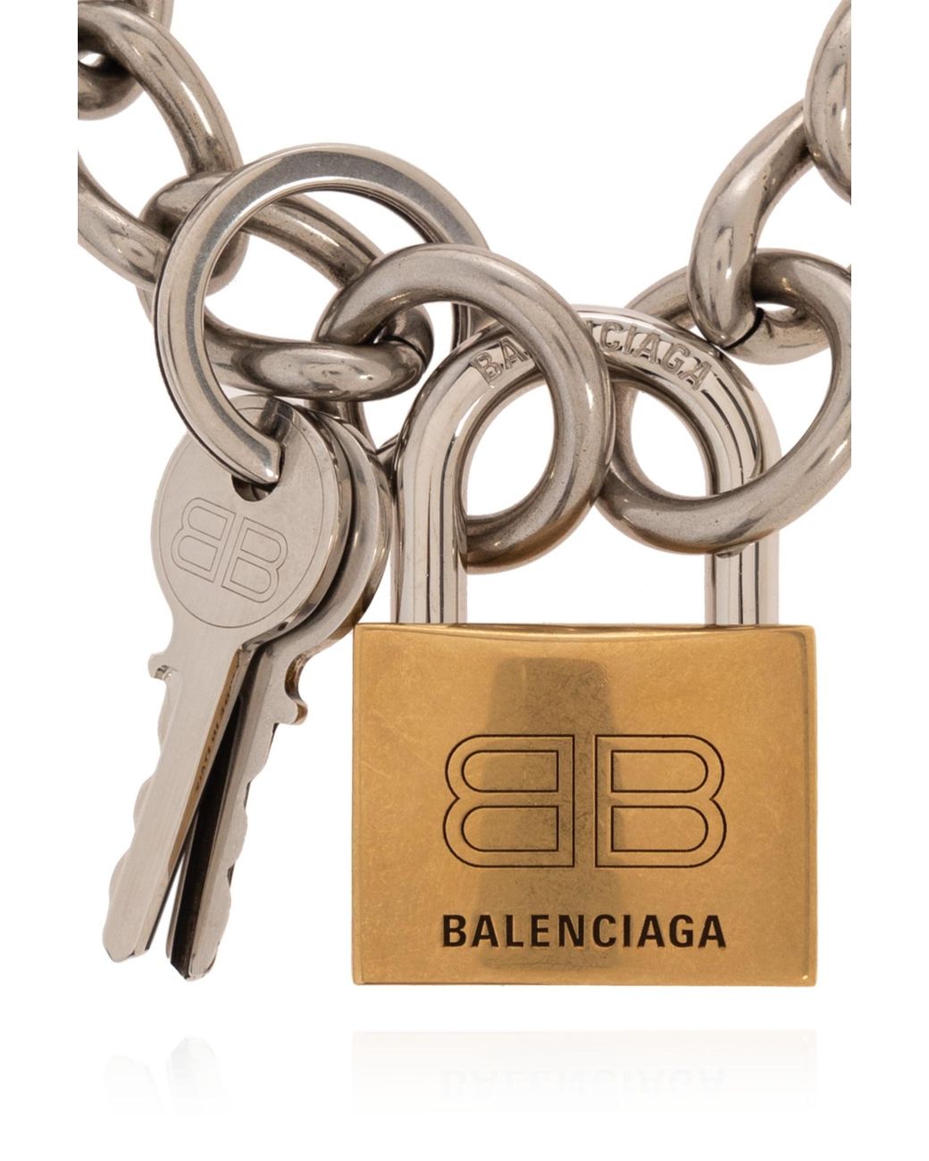 balenciaga--Lock-And-Key-Chain