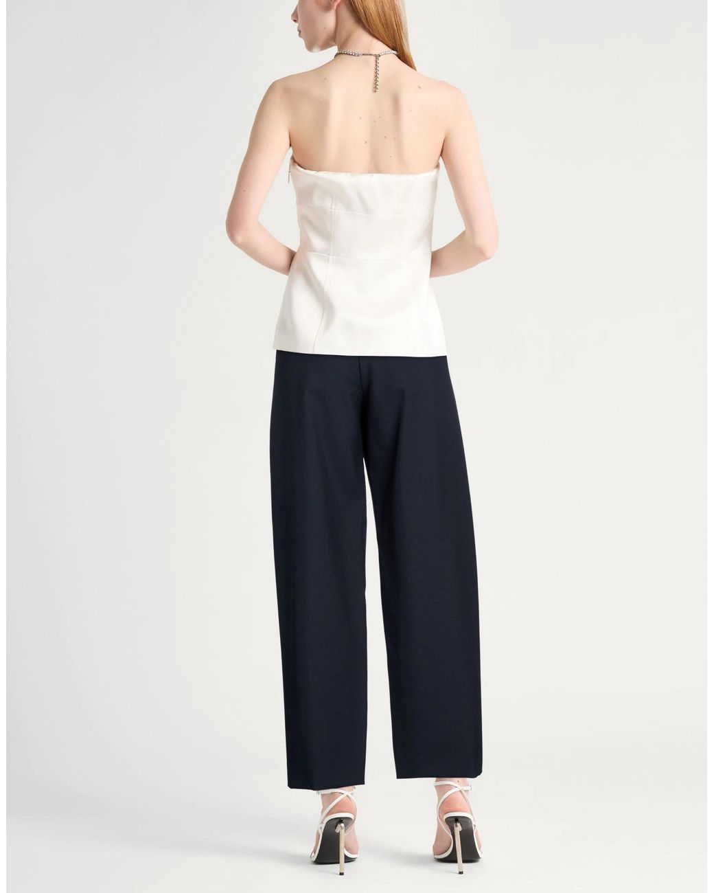 Marni Blue Slit Pocket Tapered Trousers