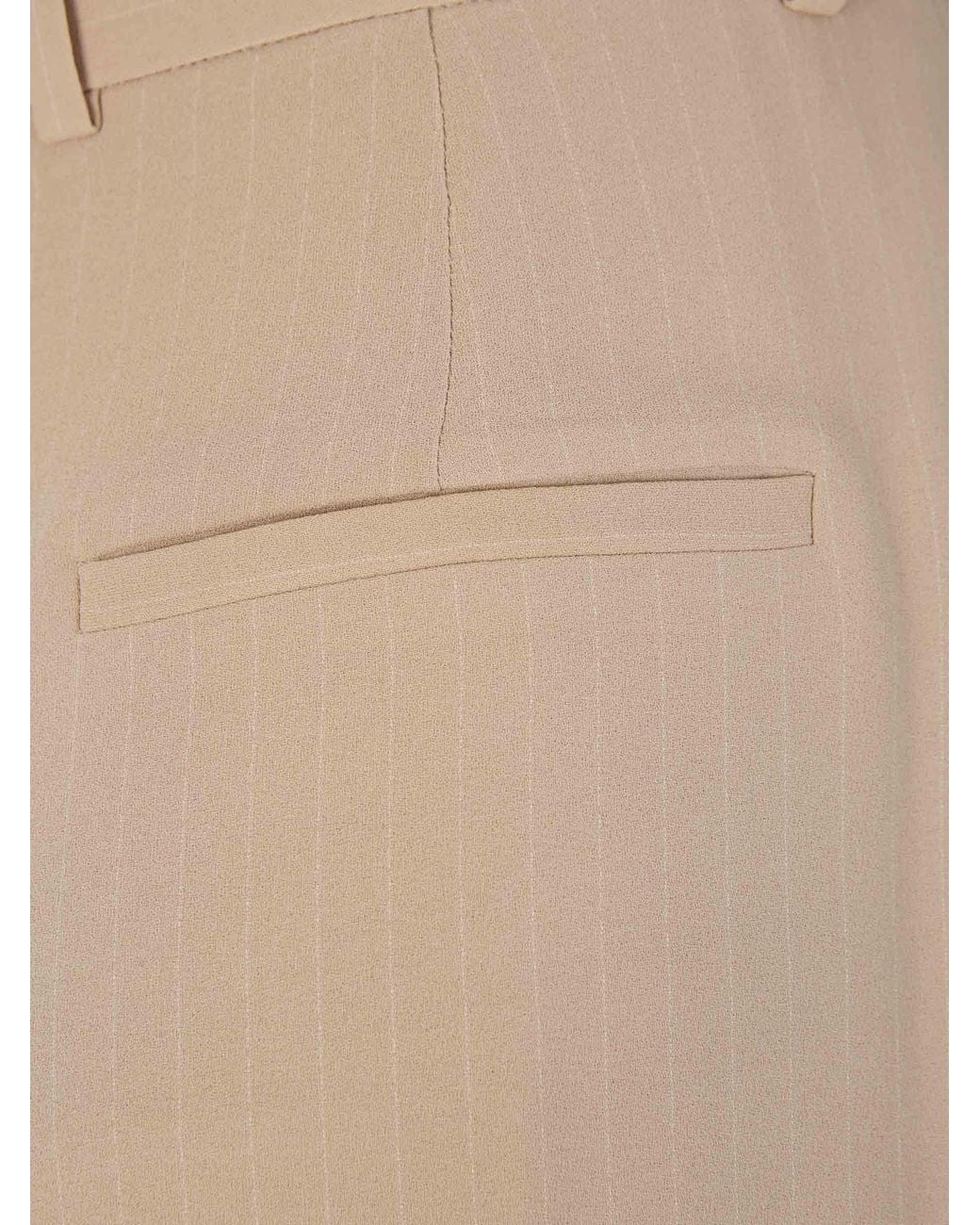 Loro Piana Natural Straight Concealed Trousers