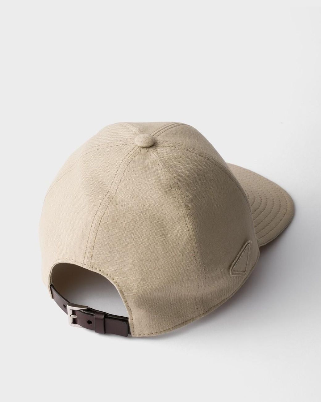 Prada White Adjustable Baseball Cap for men