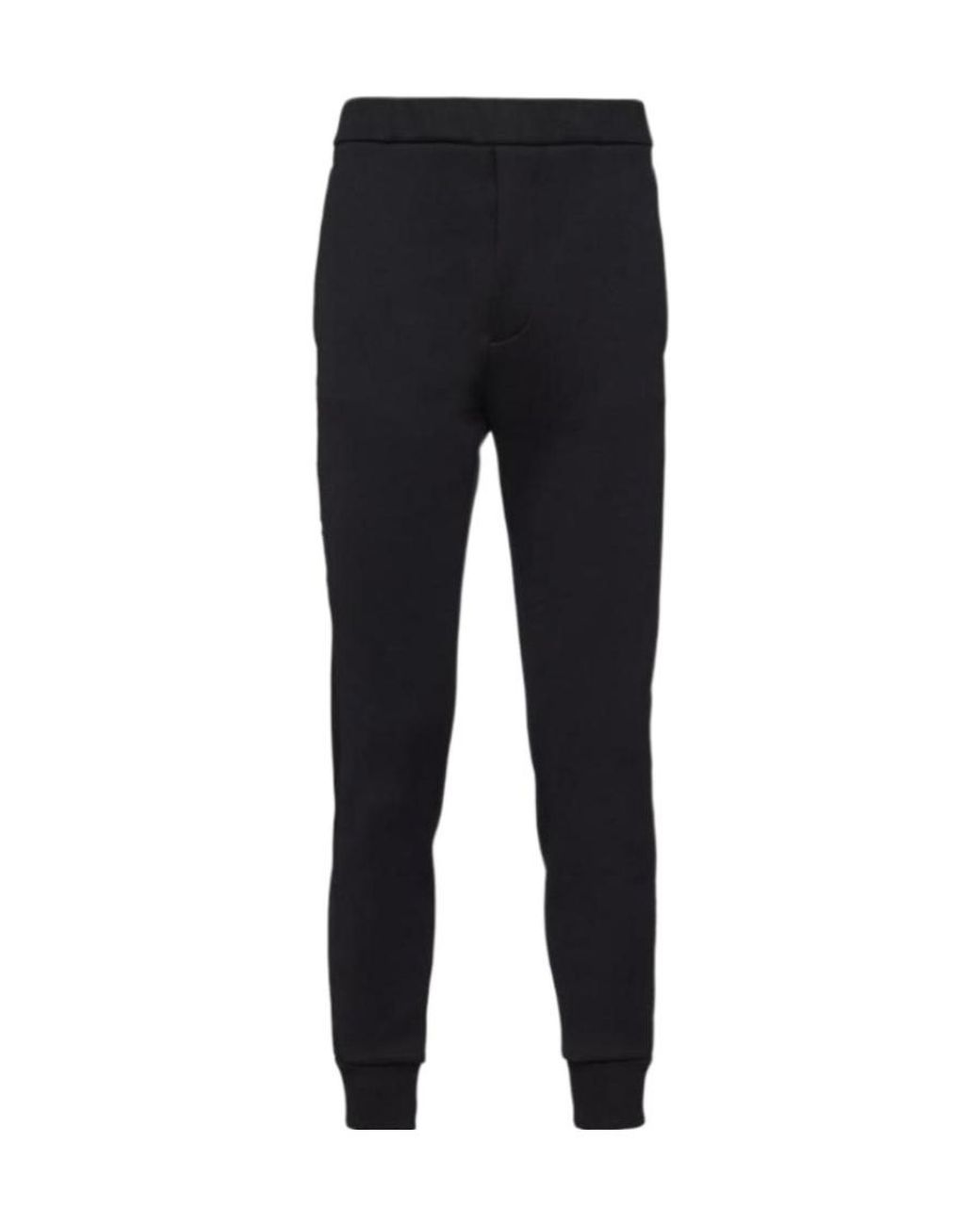 Prada Black Logo Sweatpants for men