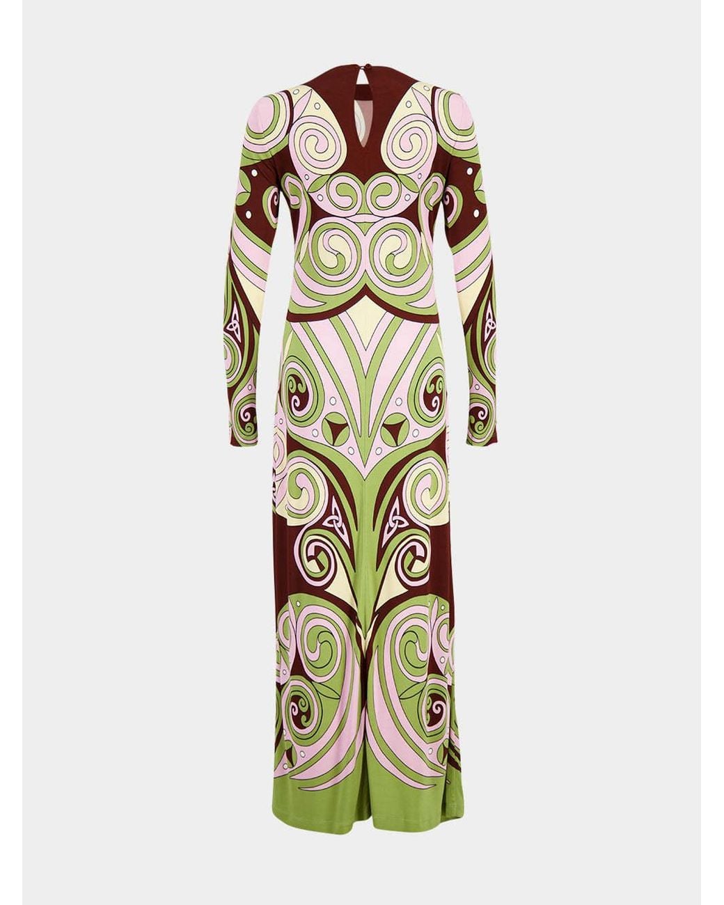 LaDoubleJ Multicolor La Doublej Kells Swirl Fitted Dress