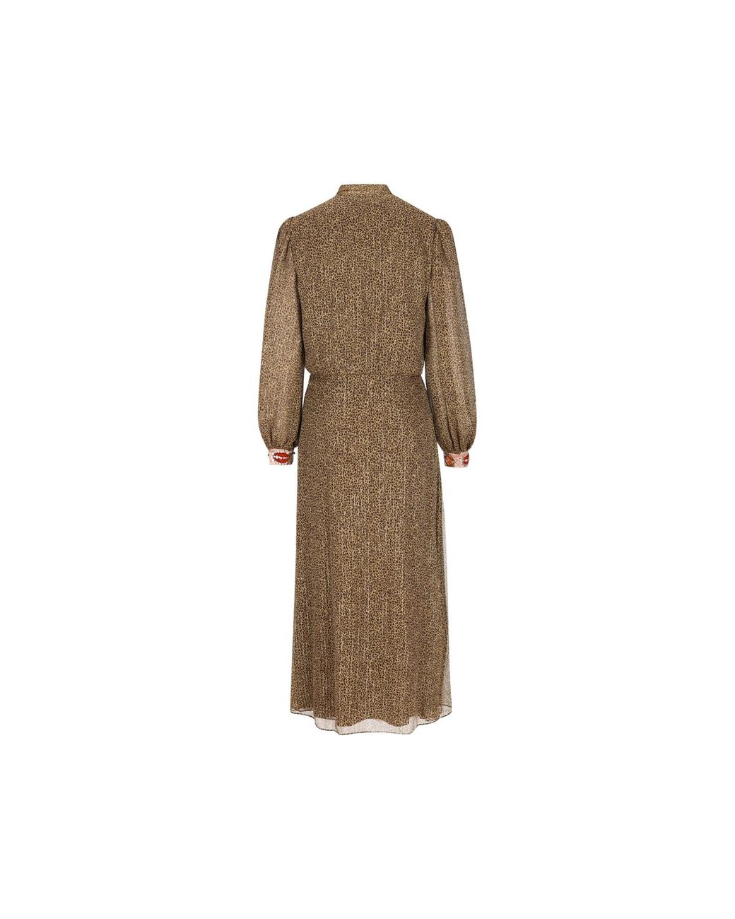 Valentino Natural Long Sleeve Dress