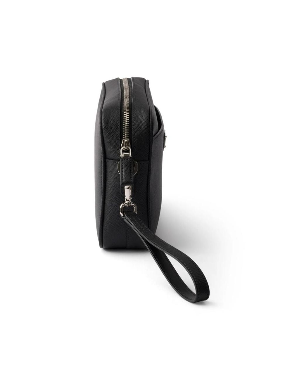Prada Black Logo Shoulder Bag for men