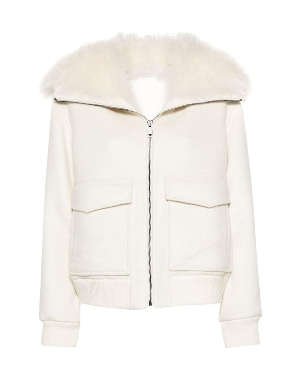 Liska Natural Long-Sleeved Casual Jacket