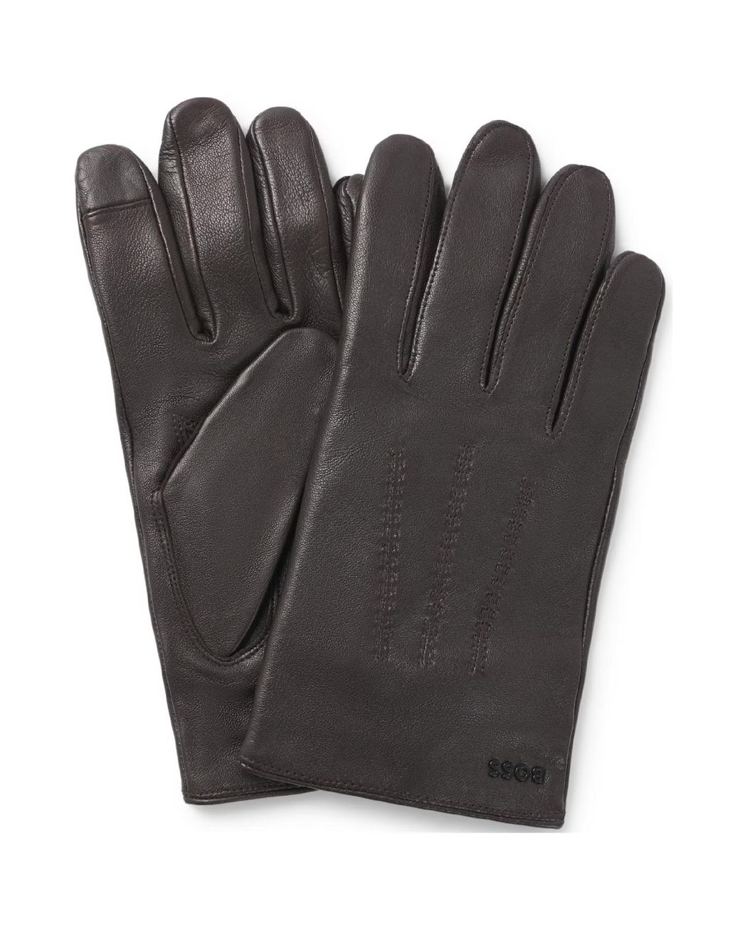 Boss Black Hainz Me Fleece Gloves for men