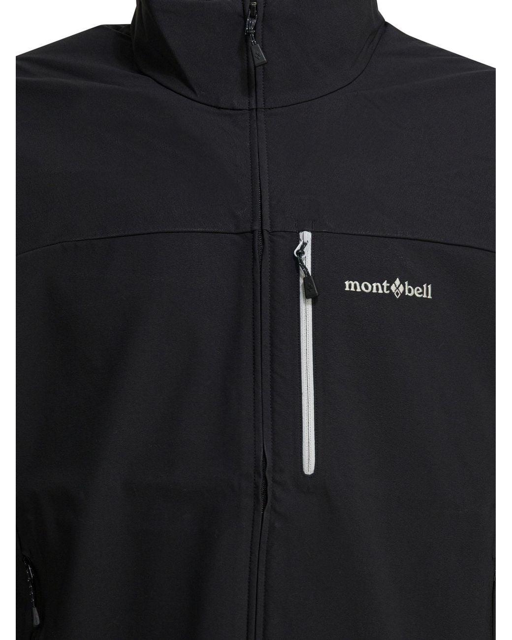 Montbell Black Zipper Casual Jacket for men
