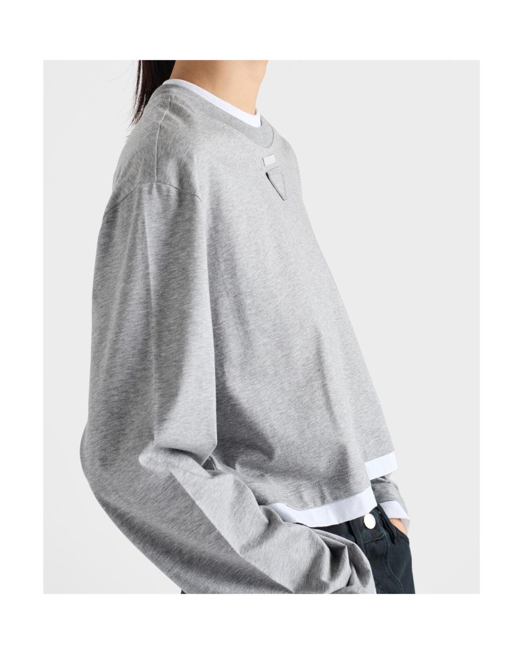 Prada Gray Tshirt