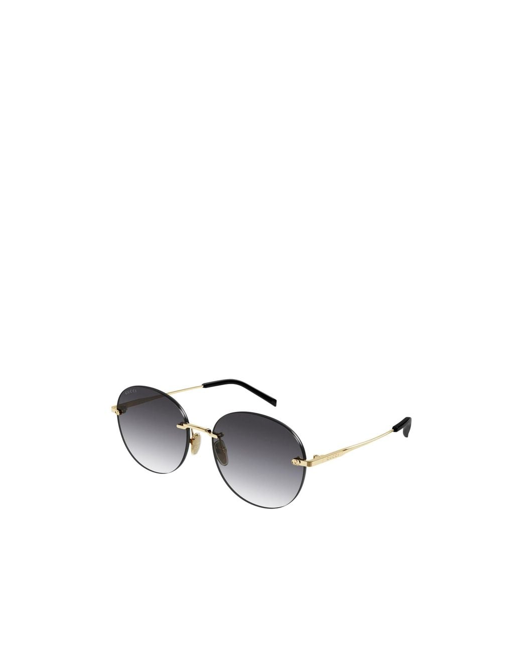 Gucci Eyewear Oval Frame Sunglasses | Lyst