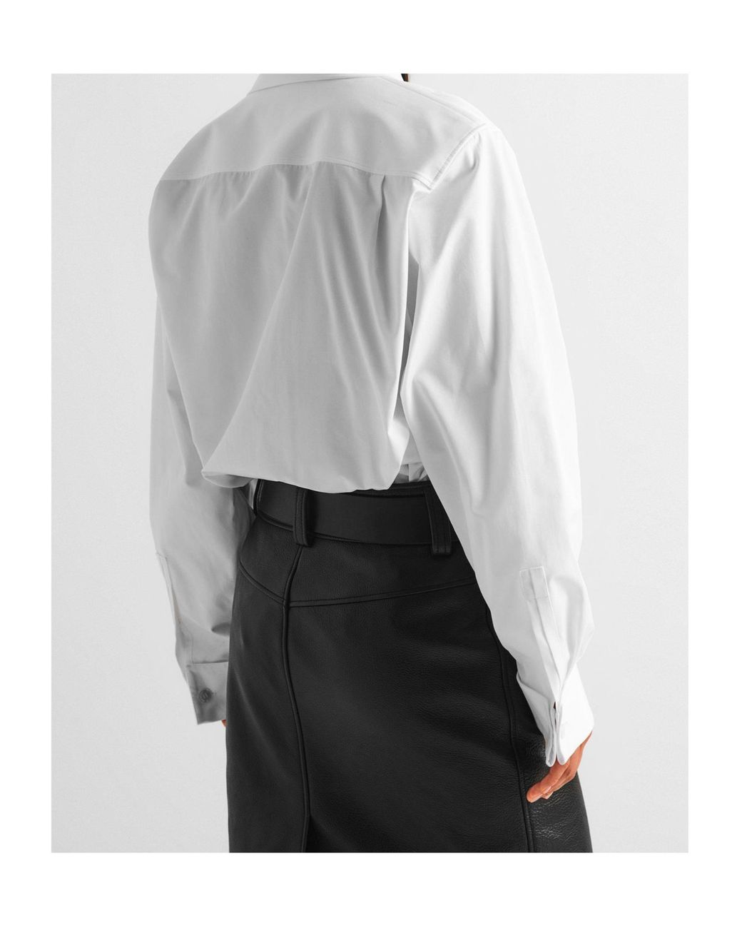 Saint Laurent White Long Sleeve Shirt
