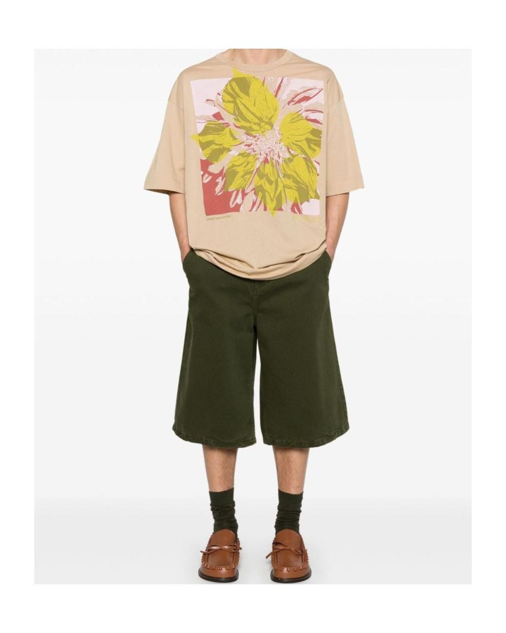 Dries Van Noten Multicolor Short-Sleeve T-Shirt for men