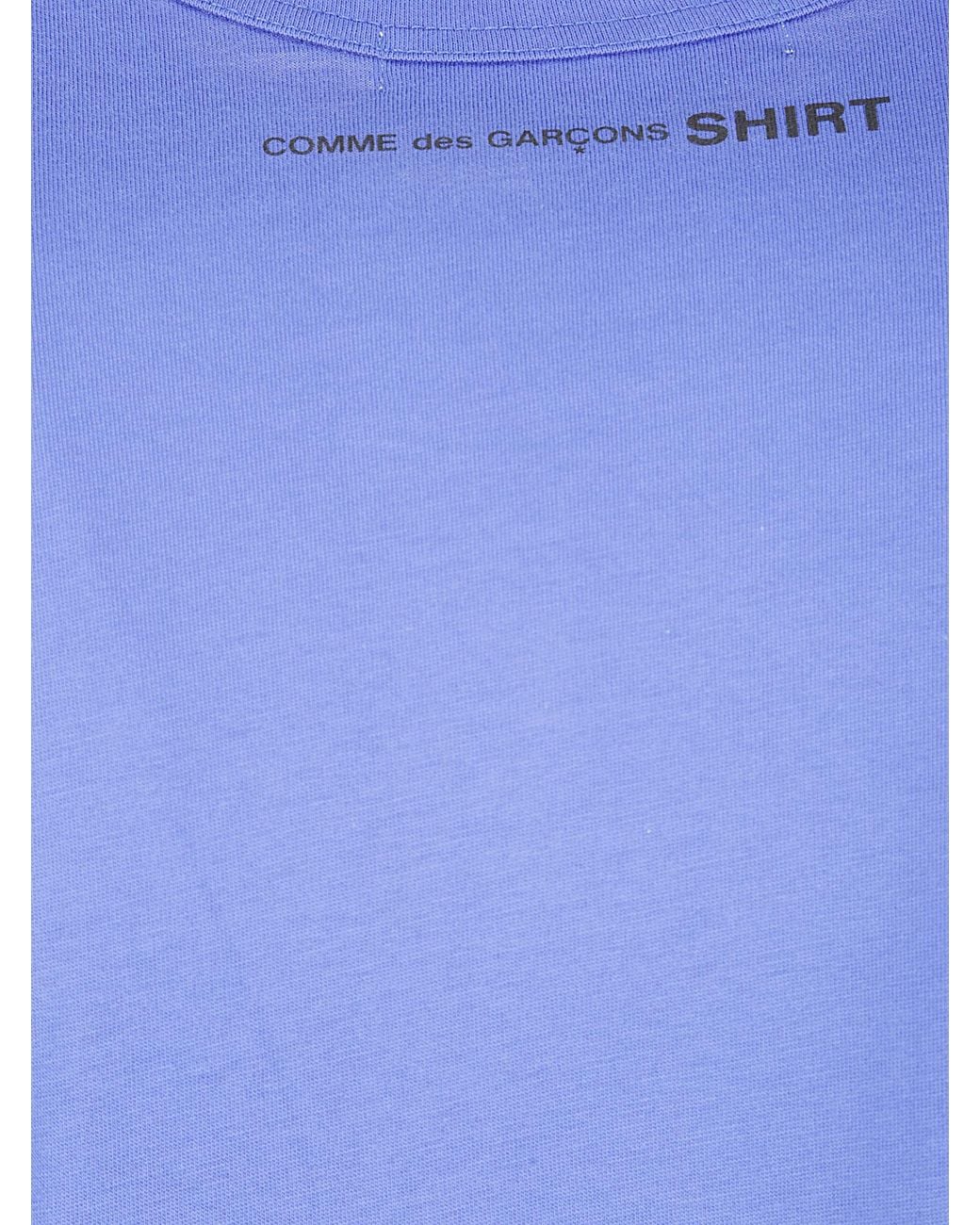Comme des Garçons Blue T-Shirt Knit for men